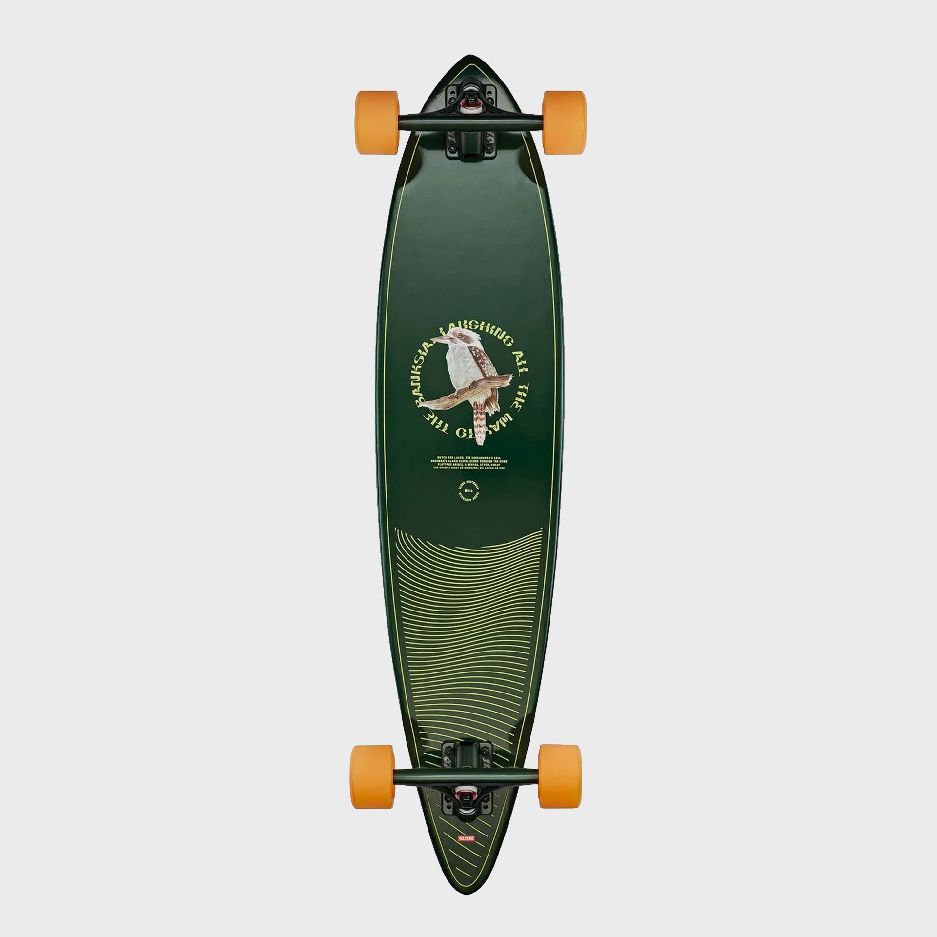 Globe Pintail 37" Longboard - Kookaburra - ManGo Surfing
