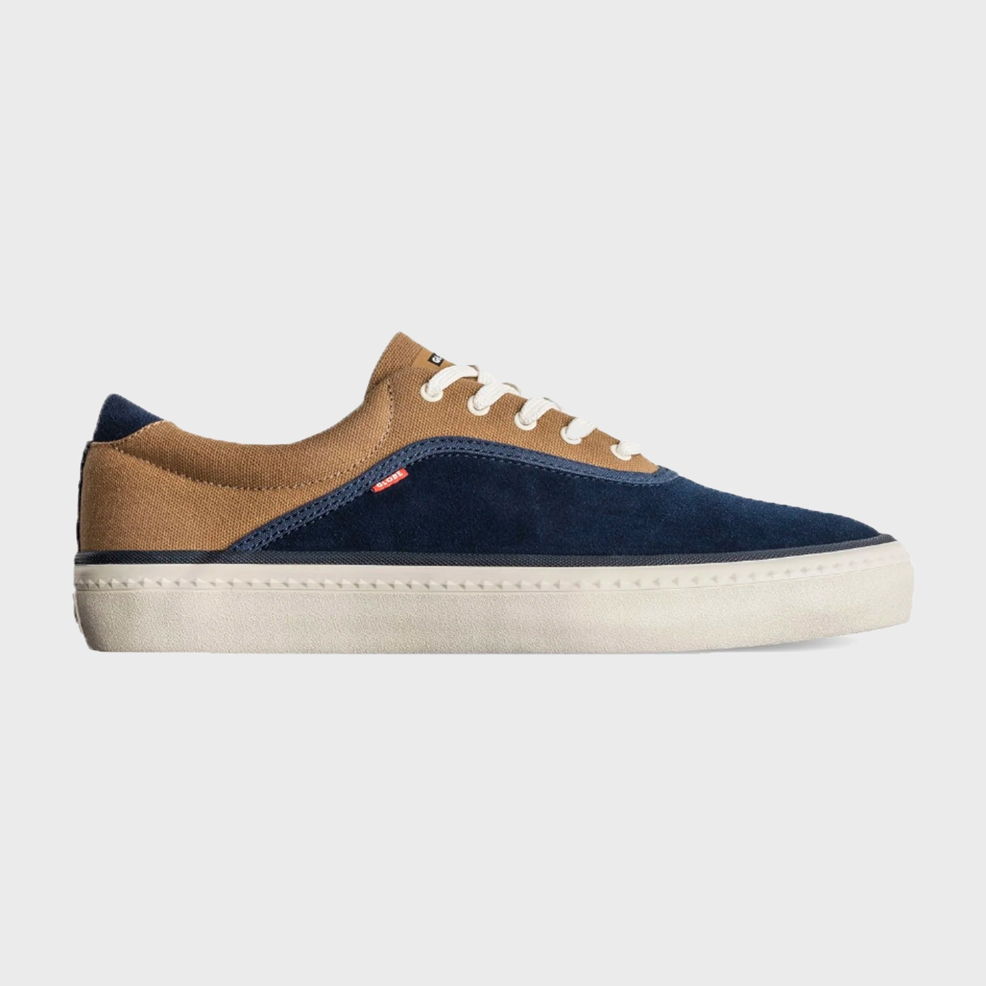 Globe Sprout Mens Shoes - Navy/Brown/Antique - ManGo Surfing