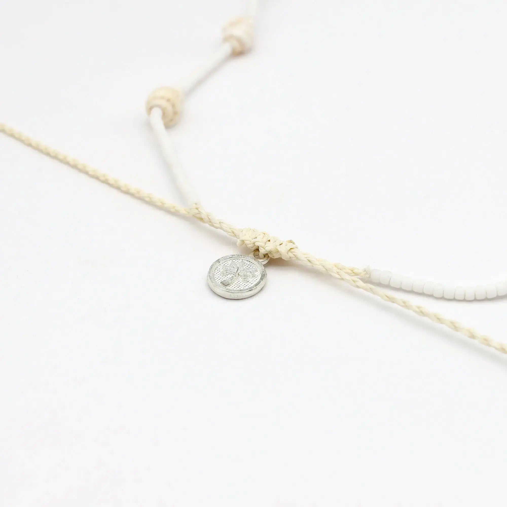 Pineapple Island Giada Rahayu Shell Beaded Necklace - White