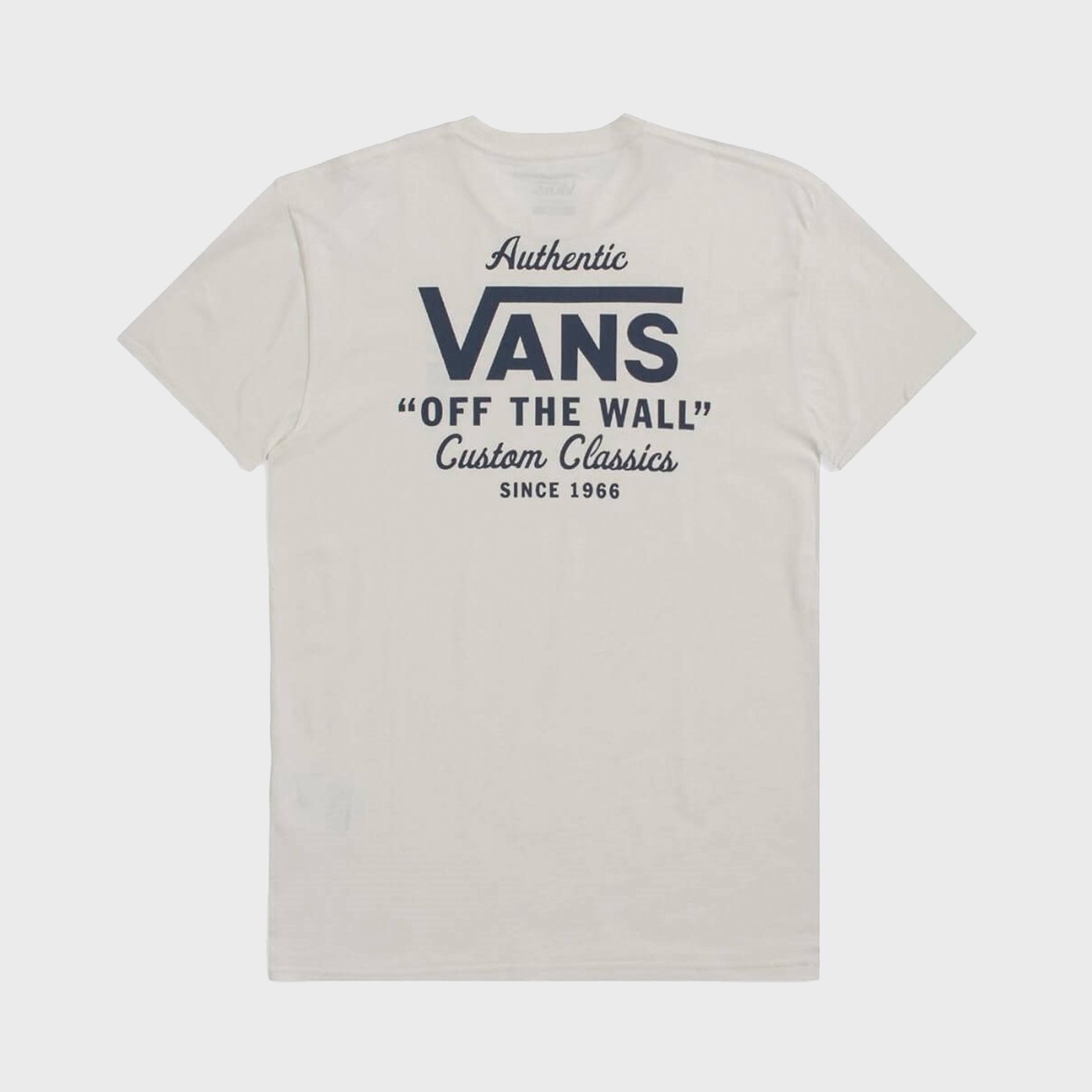 Holder ST Classic Tee - Mens Short Sleeve T-Shirt - Marshmallow/Dress Blues - ManGo Surfing