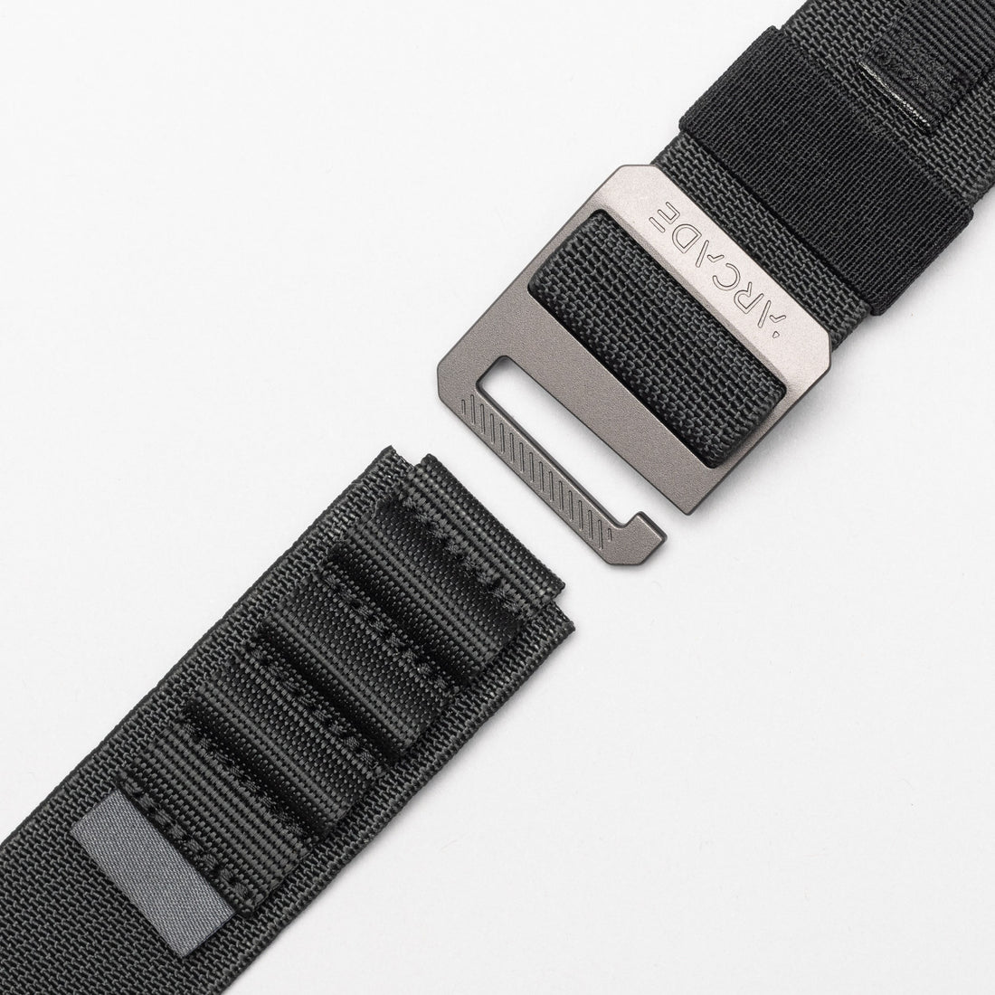 Arcade Hardware Alu Belt - Black