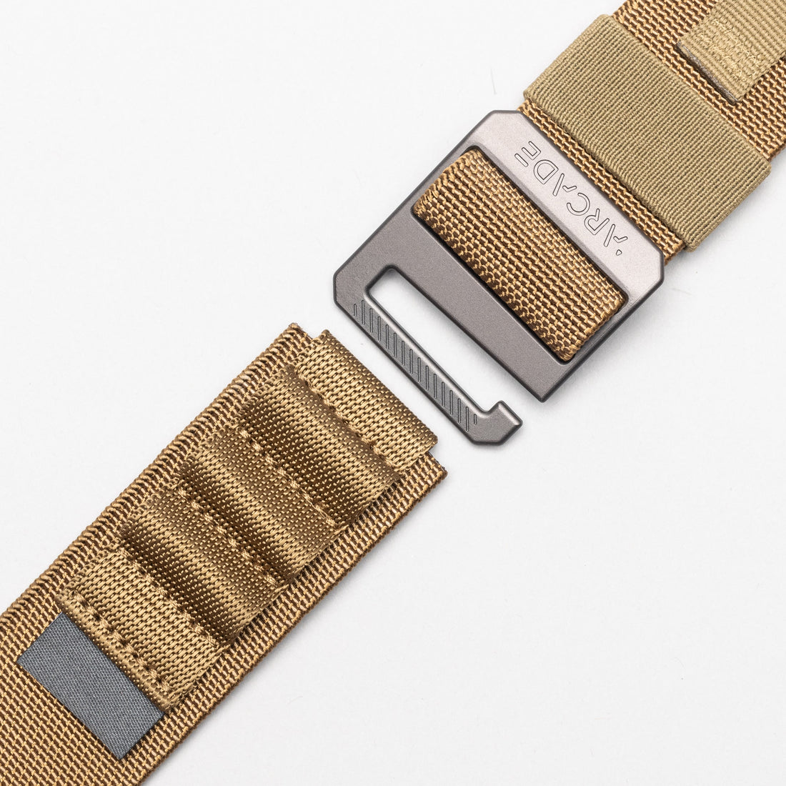 Arcade Hardware Alu Belt - Coyote