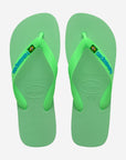 Havaianas Brasil Logo - Green Garden - ManGo Surfing