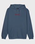 Independent Mens Shattered Span Hoodie - Steel Blue