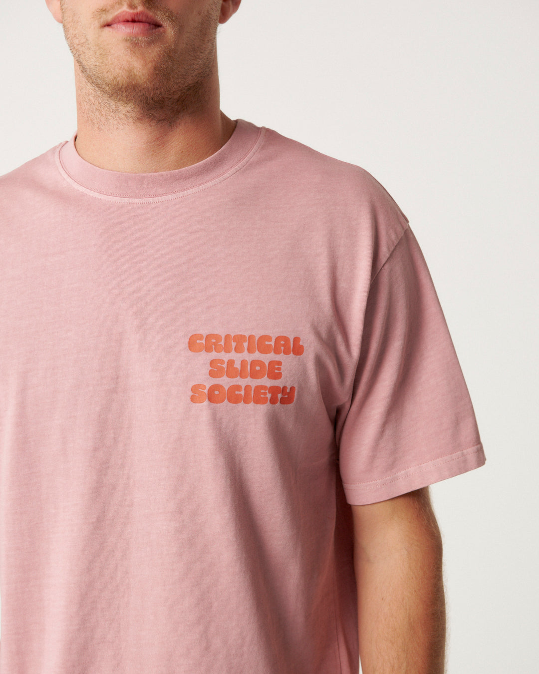 The Critical Slide Society Mens Sabbatical T-Shirt - Dusty Coral