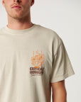 The Critical Slide Society Mens Service T-Shirt - Ecru