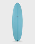 Jalaan Peanut PU Mid Length - 6'0, 6'6 and 7'0 - Aqua - FUTURES - ManGo Surfing