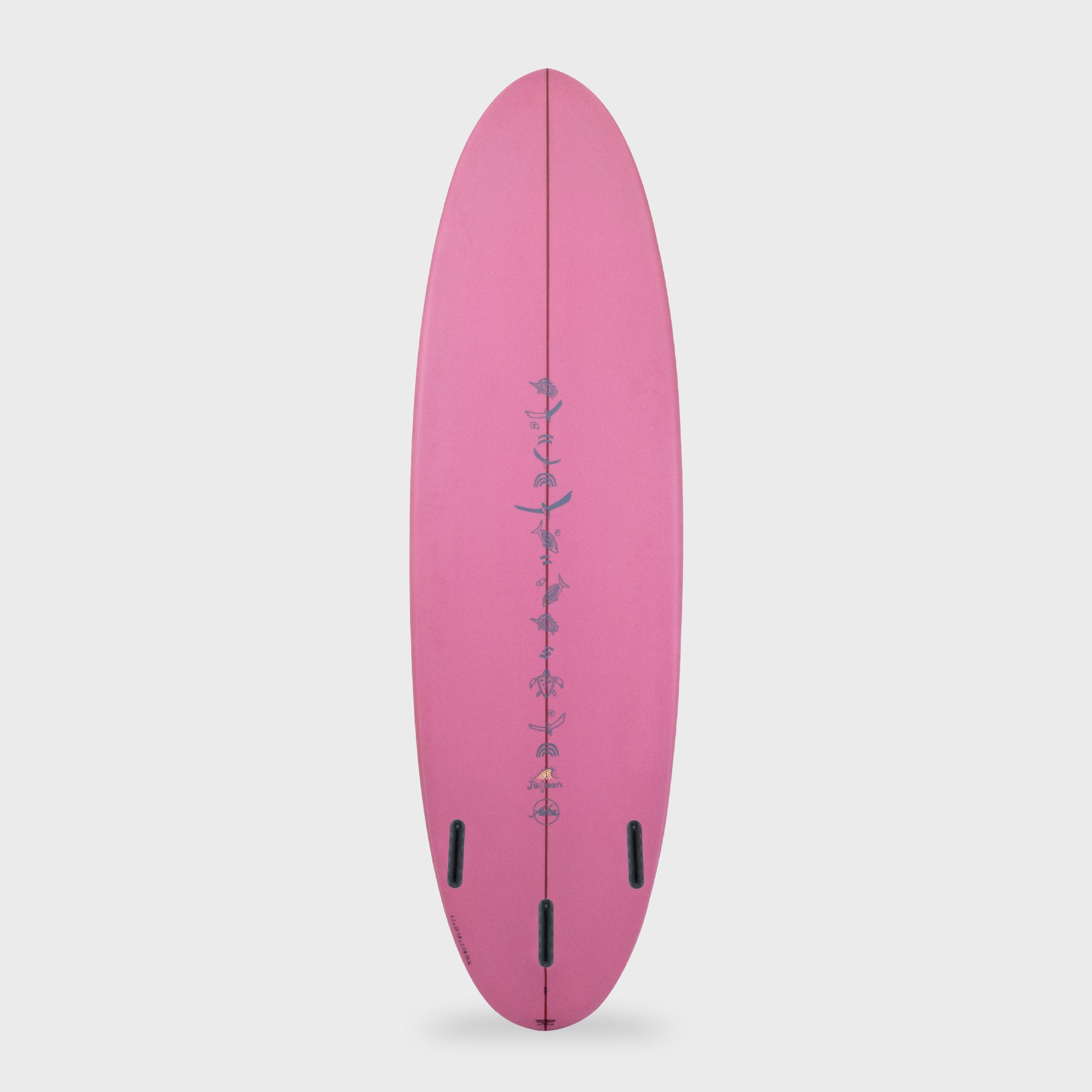 Jalaan Peanut PU Mid Length - 6'0, 6'6 and 7'0 - Berry - FUTURES - ManGo Surfing