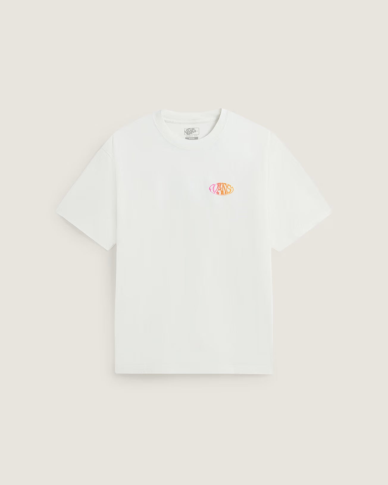 Vans Mens Jetty Sets Short Sleeve T-Shirt - Marshmallow