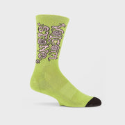 Justin Hager Socks - Pair of Mens Crew Socks - One Size - Reef Pink
