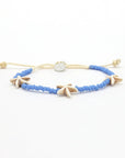 Pineapple Island Tidepool Starfish Beaded Bracelet - Blue