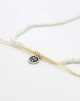 Pineapple Island Tidepool Starfish Beaded Necklace - White