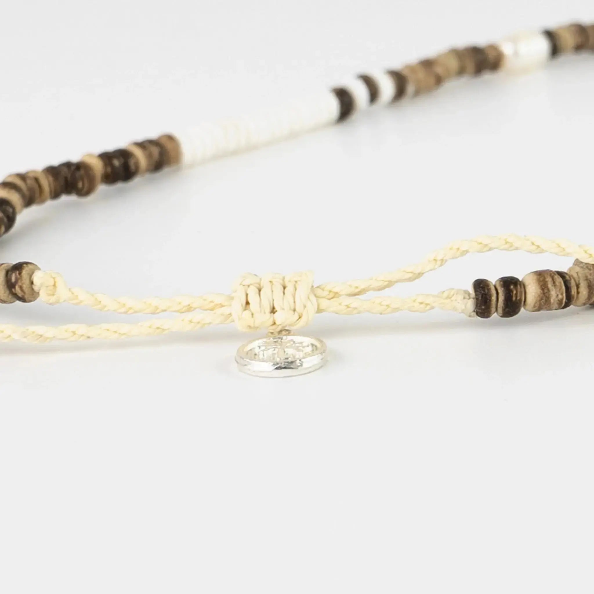 Pineapple Island Kauai Puak Shell and Pearl Necklace - Brown/White