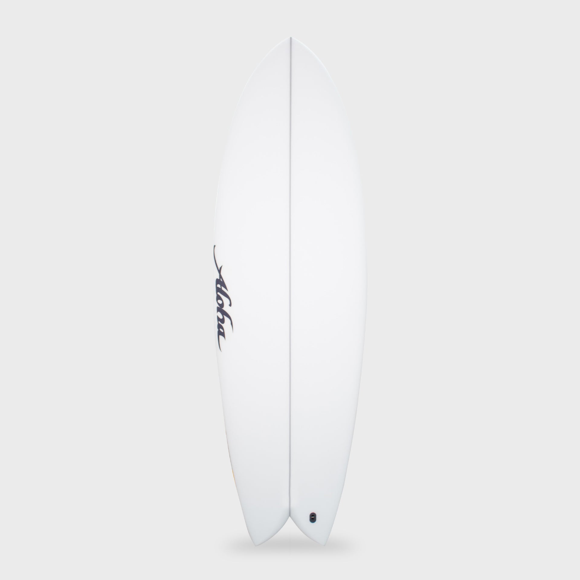 Keel Twin PU Clear - Twin Fin Surfboard - 5'8, 5'9, 5'10, 6'0 and 6'2 - Clear - ManGo Surfing