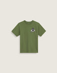 Vans Kids Dumpster Raccoon T-Shirt (2-7 Years) - Green Balsam