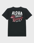 Aloha Kids Log Doggy T-Shirt - Black