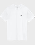 Left Chest Logo T Shirt | White/Black - ManGo Surfing