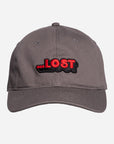 Lost Mens Nostalgic Dad Hat - One Size - Grey