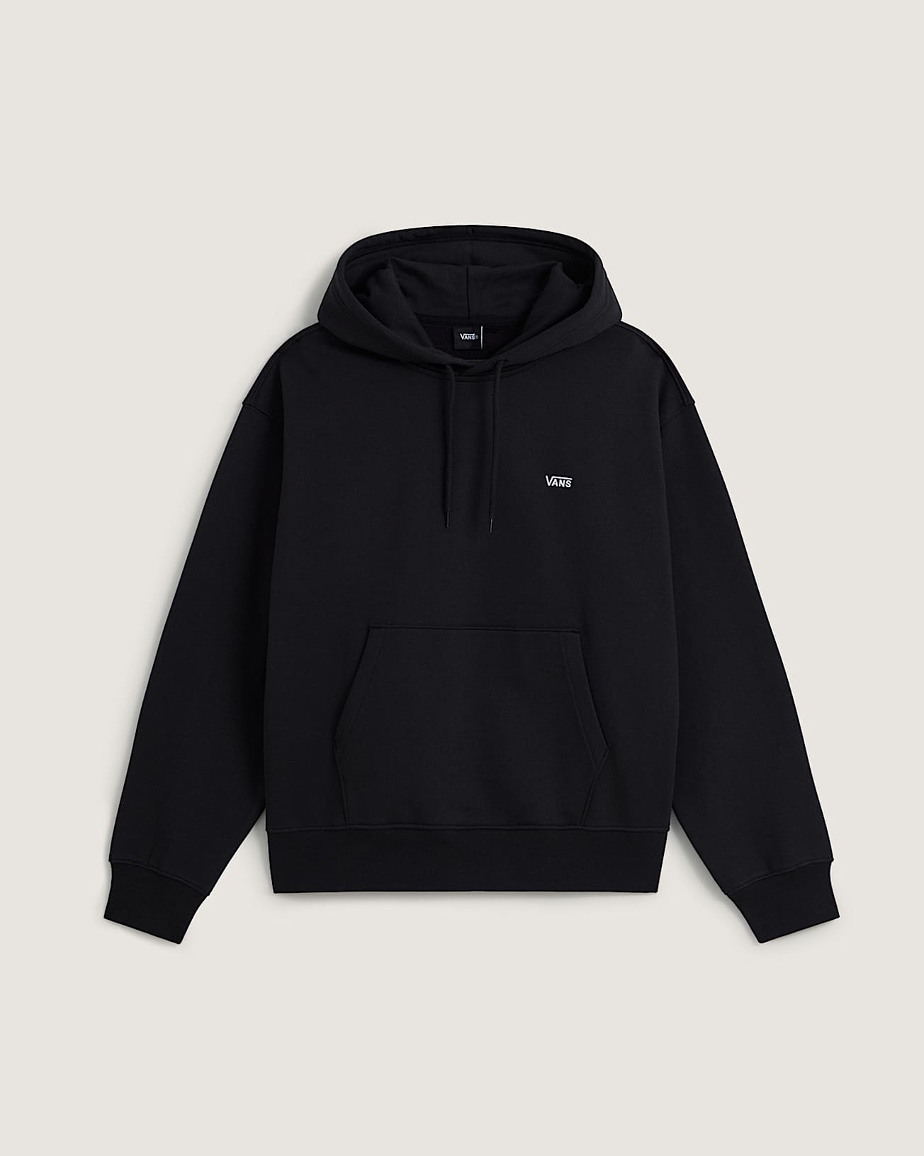 Vans Mens Left Chest II Logo Pullover Hoodie - Black