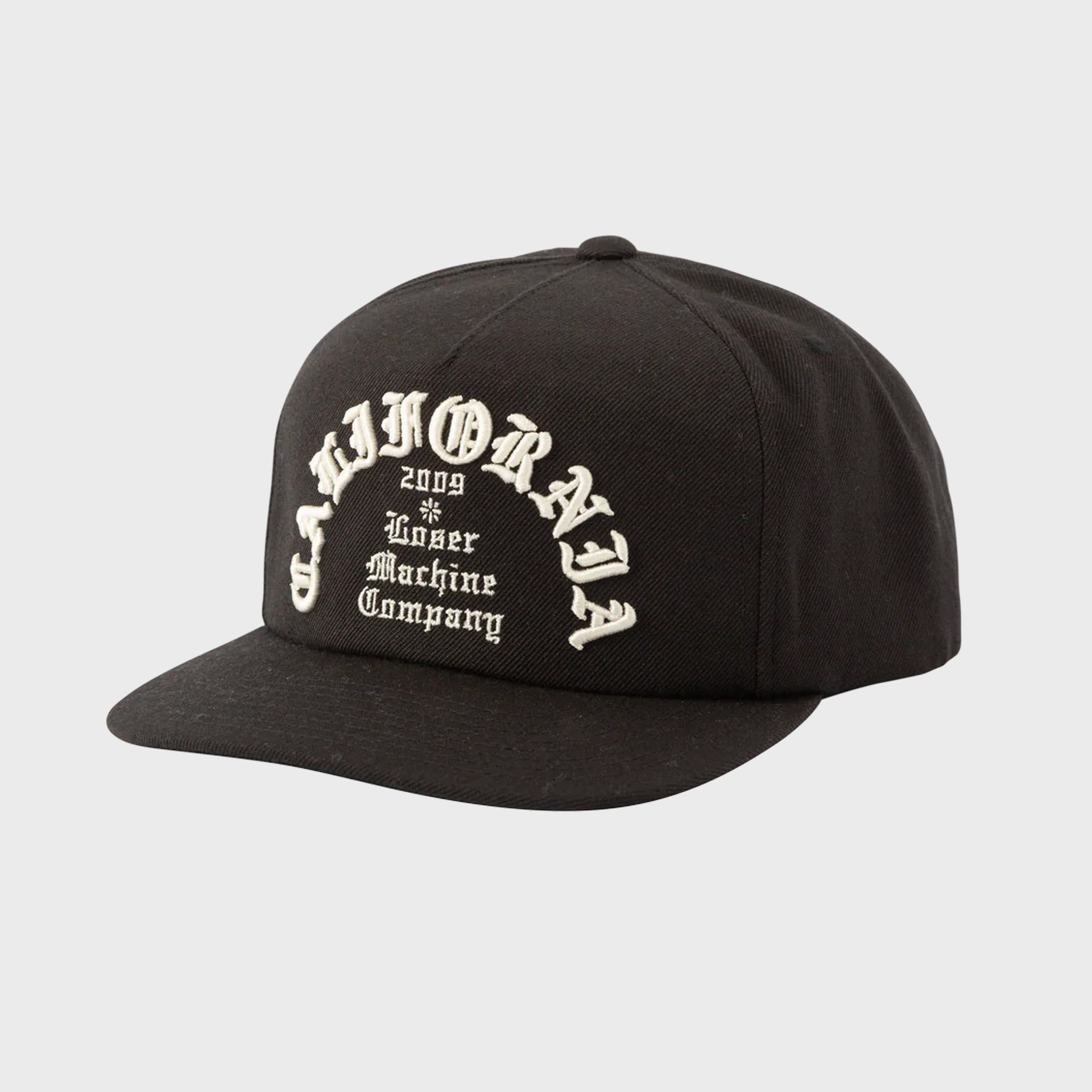 Loser Machine Fanatic Snapback Hat - Black