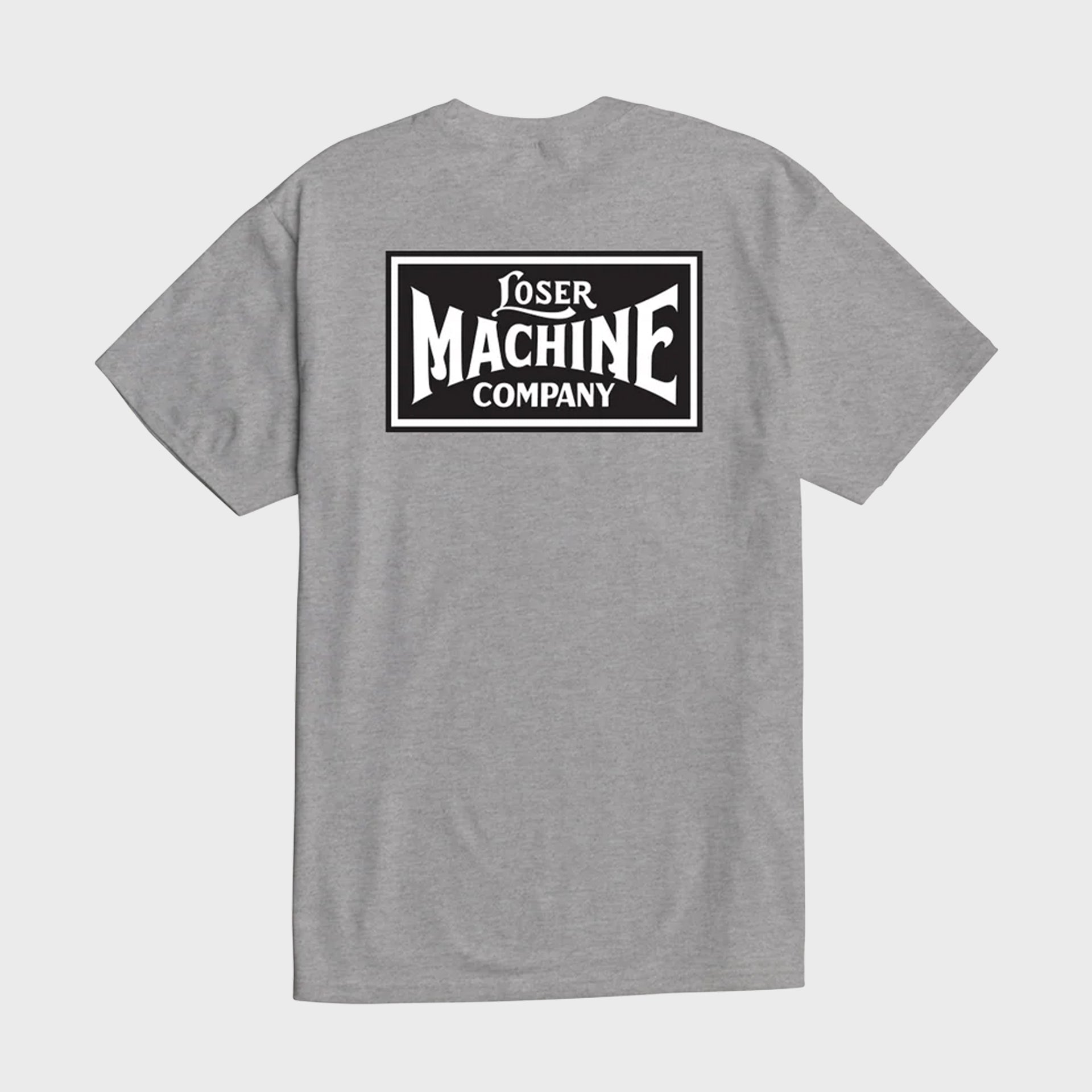 Loser Machine New OG Stock T-Shirt - Heather Grey - ManGo Surfing