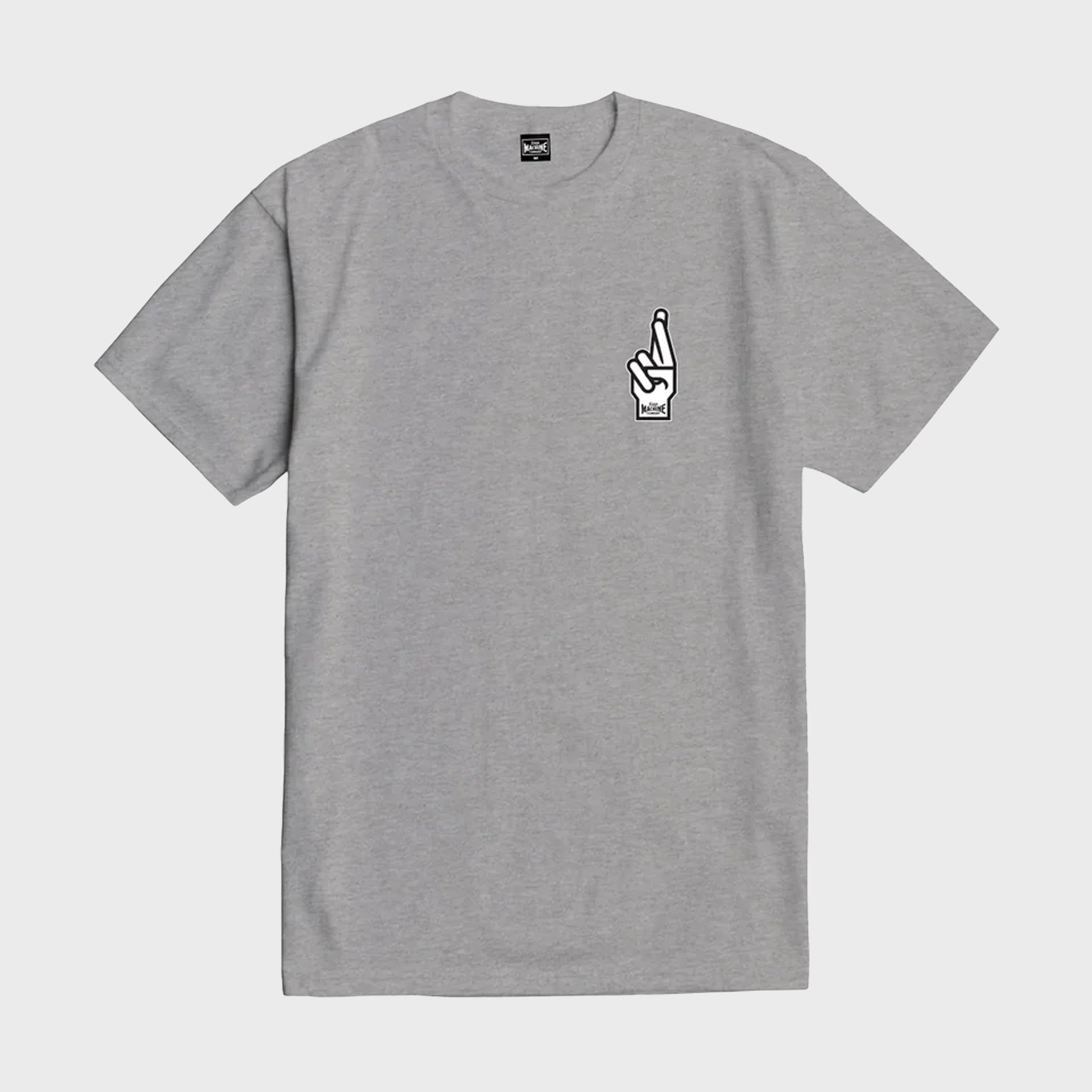 Loser Machine New OG Stock T-Shirt - Heather Grey - ManGo Surfing
