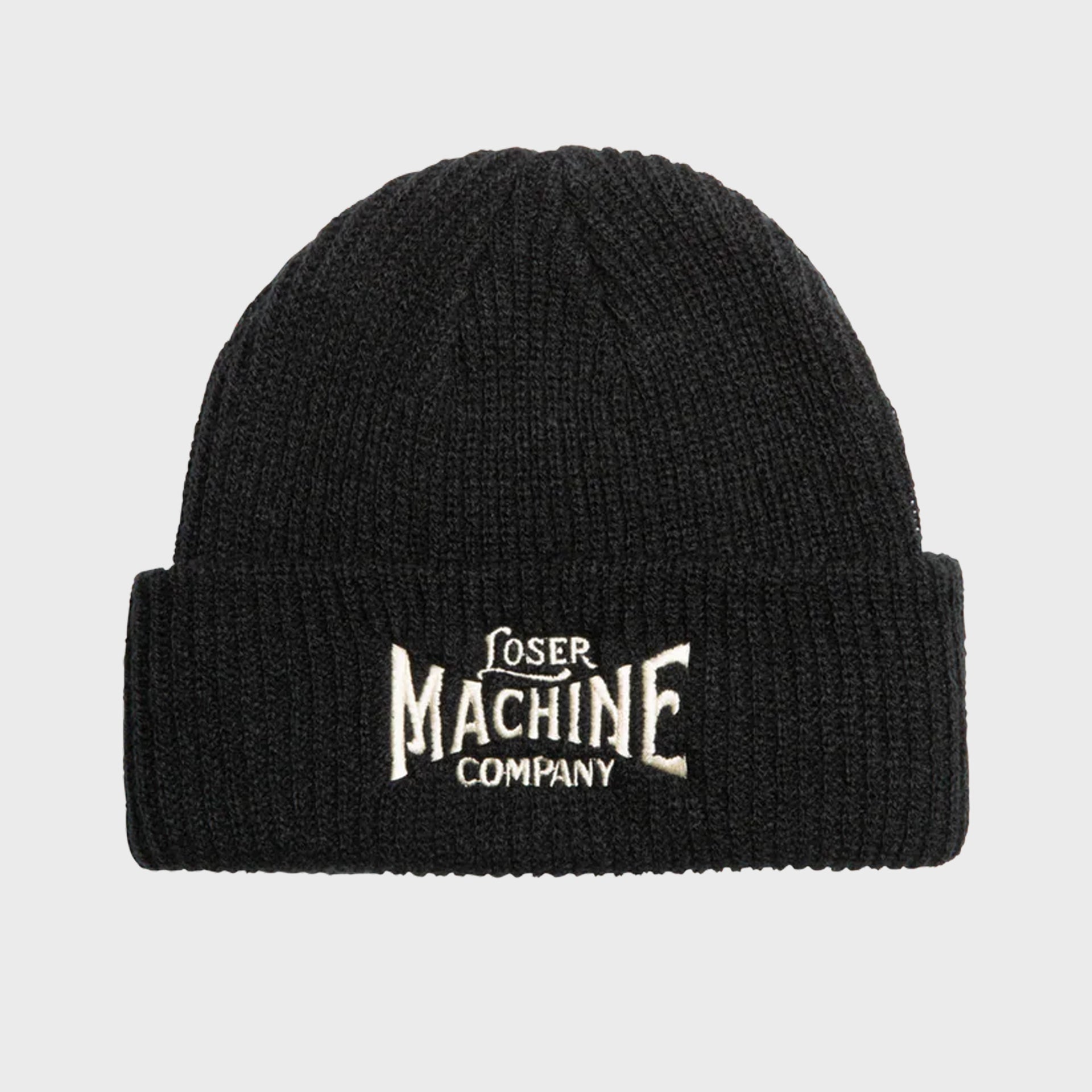 Loser Machine OG Beanie Hat - One Size - Black - ManGo Surfing