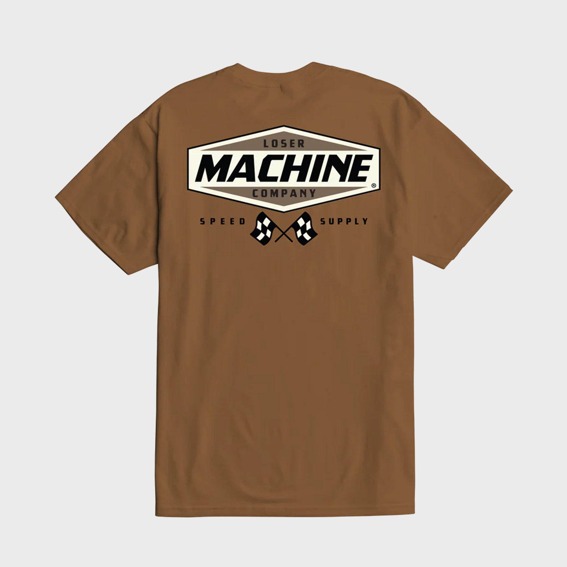 Loser Machine Overdrive Stock T-Shirt - Brown Sugar - ManGo Surfing