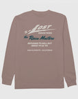 Lost Mens Resin Masters Heavyweight Long Sleeve T-Shirt - Latte