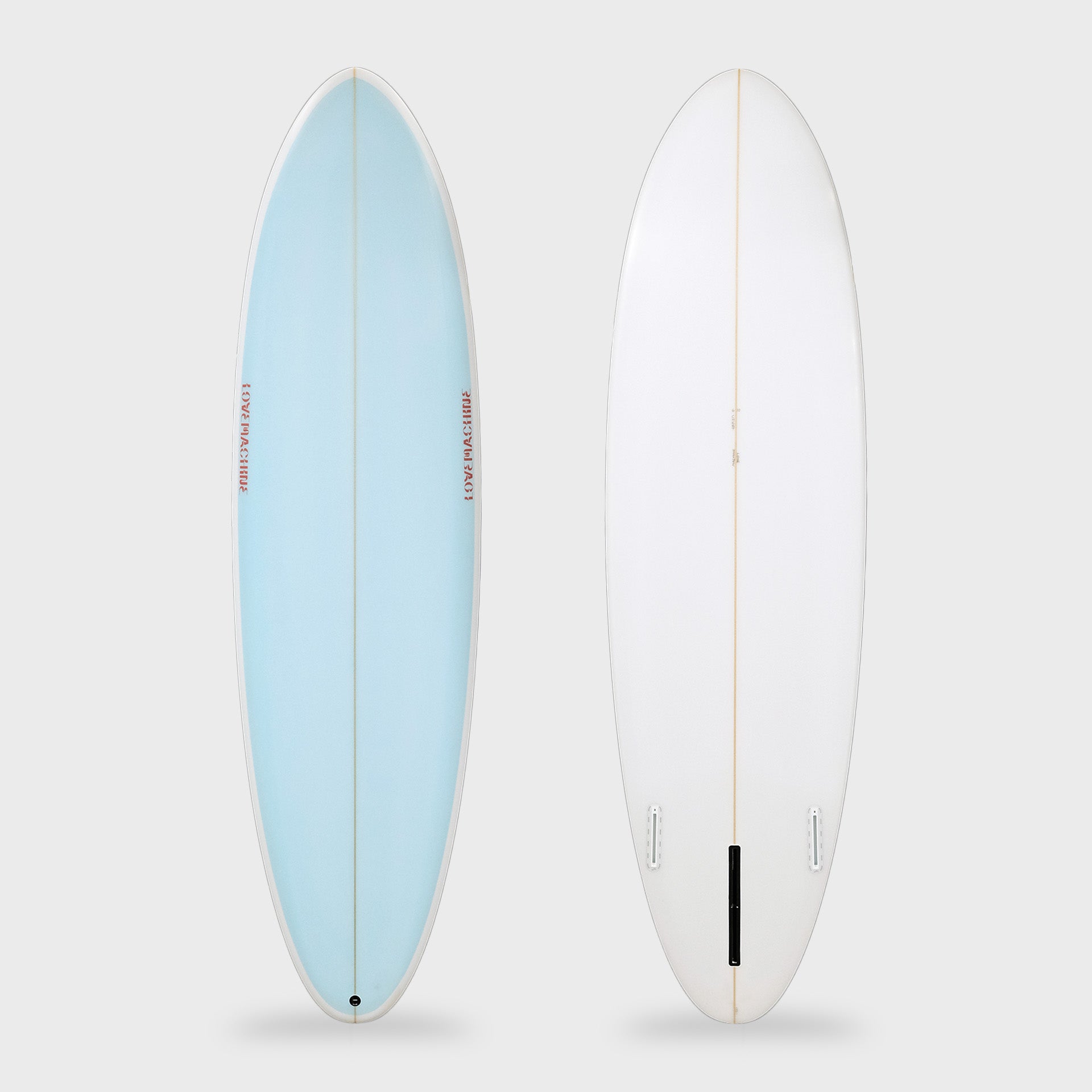 Love Machine Cheet Surfboard - 6&#39;10 - Sky Blue
