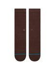 Stance Icon Crew Socks - Brown