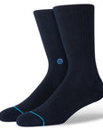 Stance Icon Crew Socks - Dark Navy