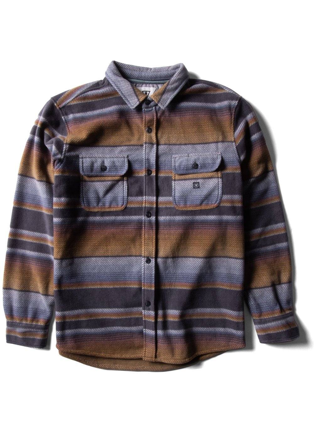 Eco-Zy Long Sleeve Polar Flannel Shirt - Phantom