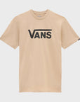Mens Vans Classic T-shirt / Taos Taupe/Black - ManGo Surfing