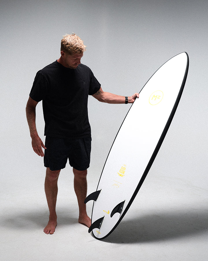 Mick Fanning Even Flow (FCSII 3F) Epoxy Pro Surfboard - Charcole