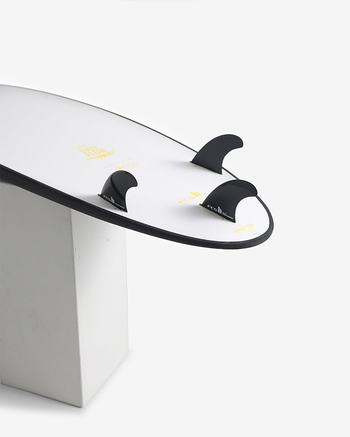 Mick Fanning Even Flow (FCSII 3F) Epoxy Pro Surfboard - Charcole