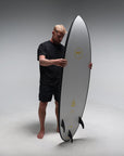 Mick Fanning Even Flow (FCSII 3F) Epoxy Pro Surfboard - Charcole