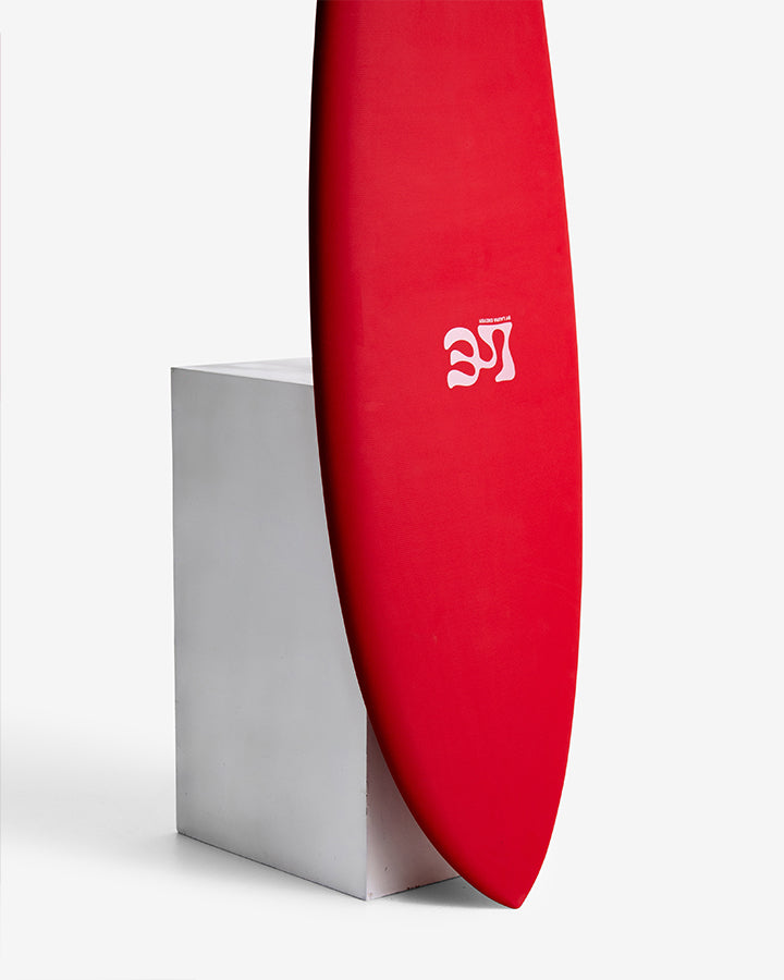 Mick Fanning X Laura Enever Ying Yang Surfboard - Cherry