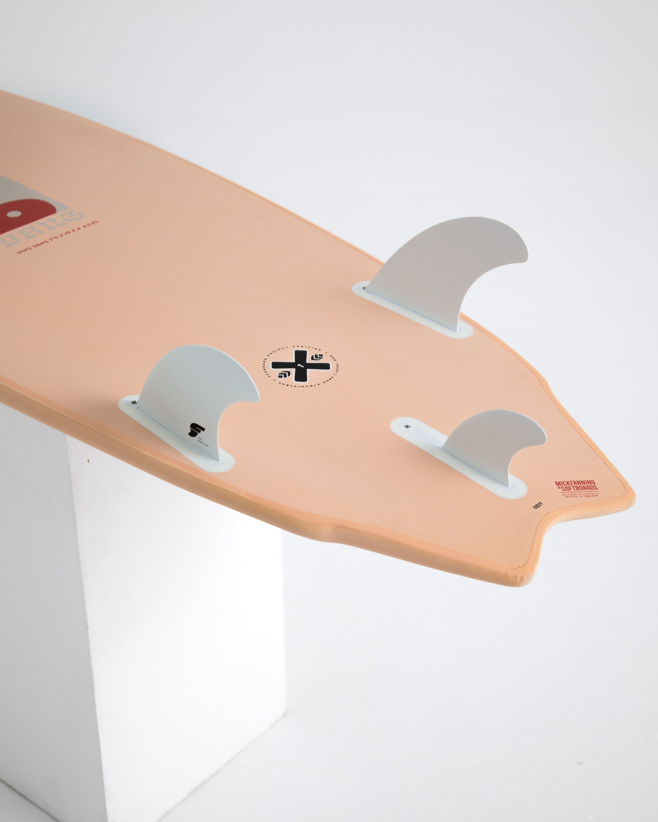 Mick Fanning X Laura Enever Ying Yang Surfboard - Palm Springs - ManGo Surfing