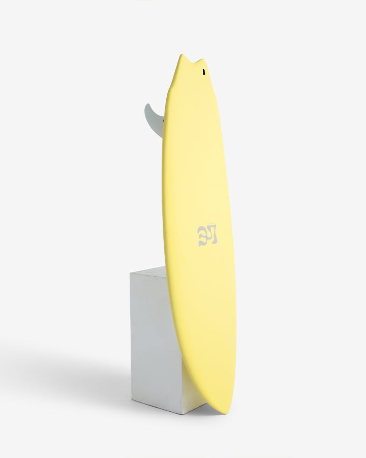 Mick Fanning X Laura Enever Ying Yang Surfboard - Sugar Cookie