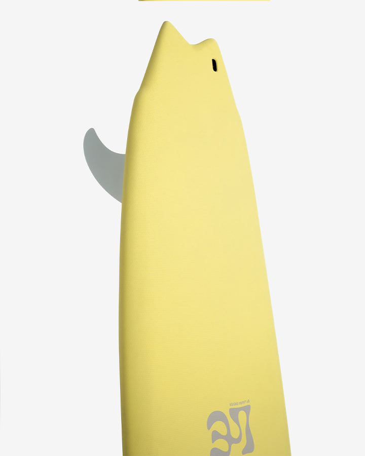 Mick Fanning X Laura Enever Ying Yang Surfboard - Sugar Cookie