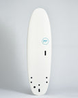 Mick Fanning Beastie Supersoft Surfboard Multi Box 3F - White/Teal