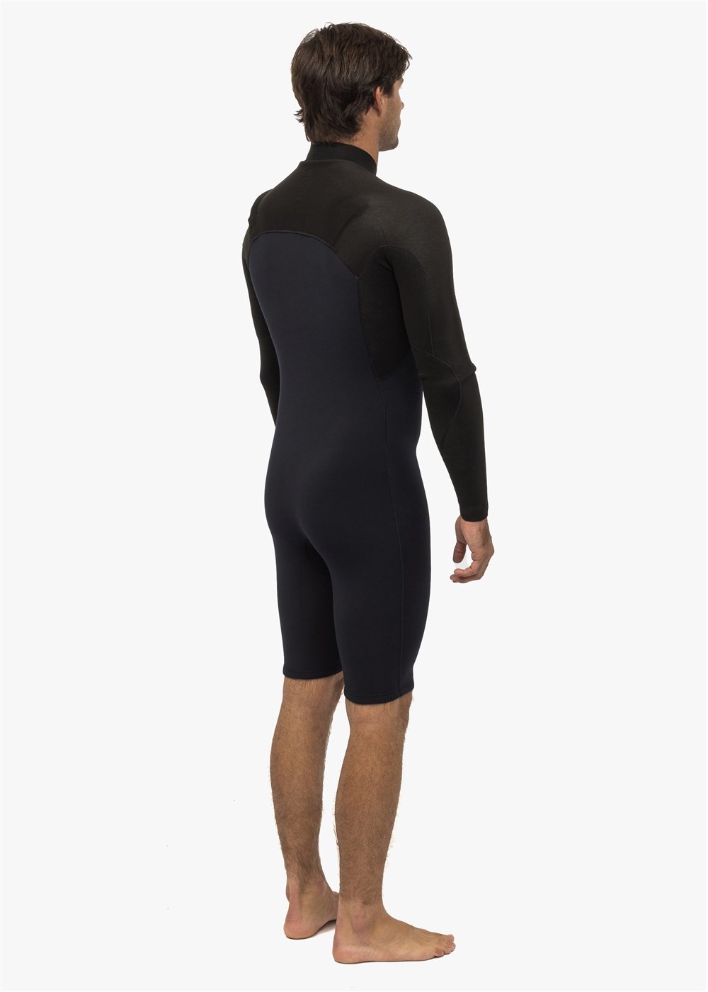 Vissla Mens High Seas II 2/2 Long Sleeve Spring Wetsuit - Black - ManGo Surfing
