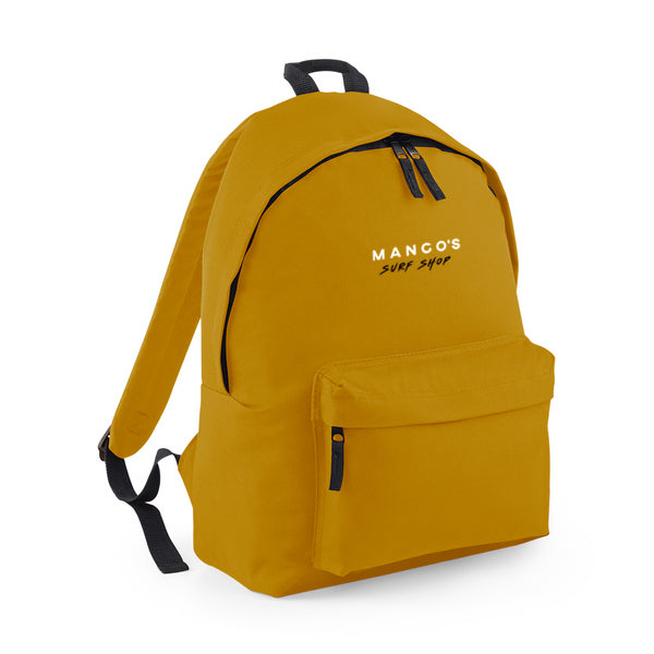 Mango Backpack - Black/White Logo - One Size - Various Colours - ManGo Surfing