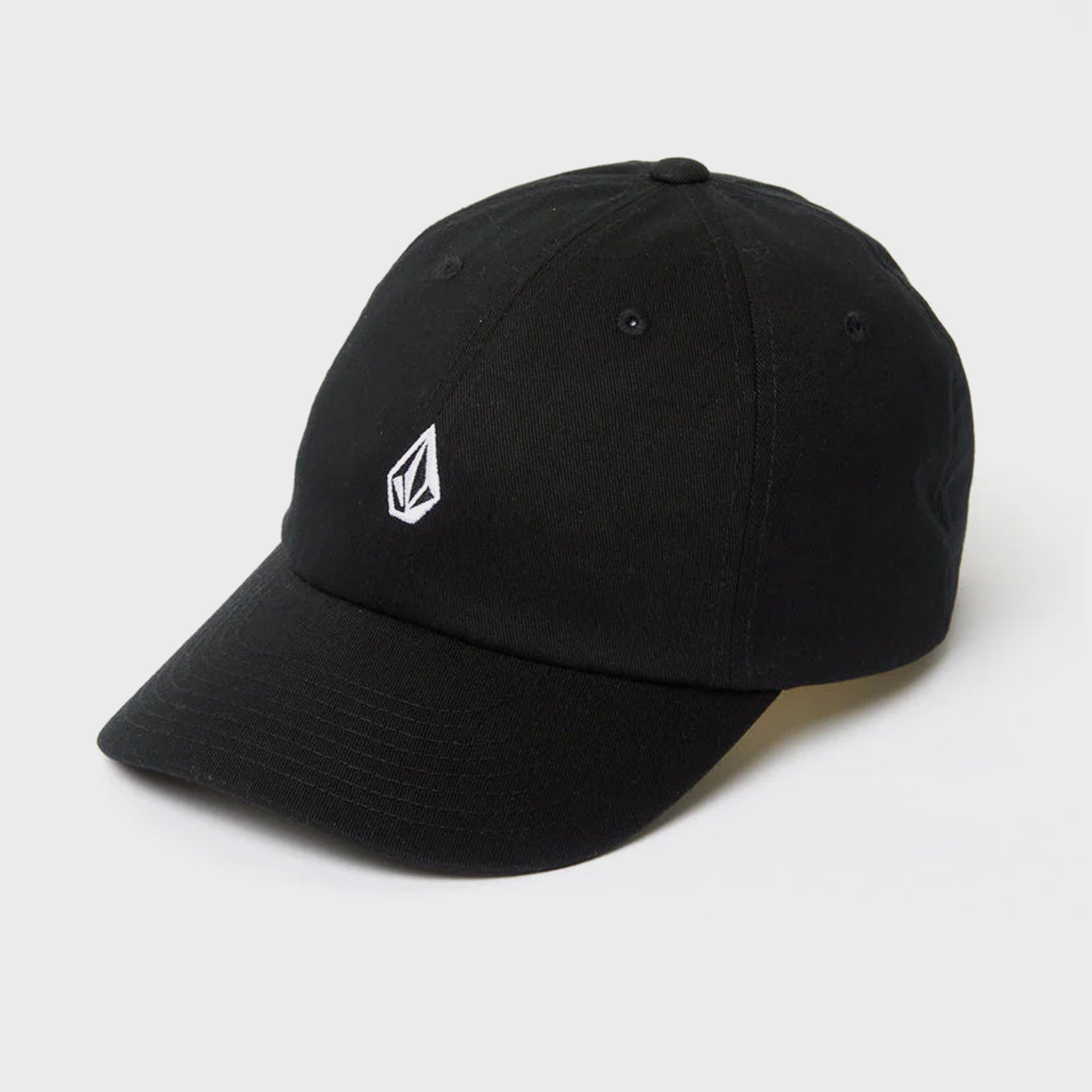 Volcom Mens Full Stone Adj Cap - One Size - Black - ManGo Surfing
