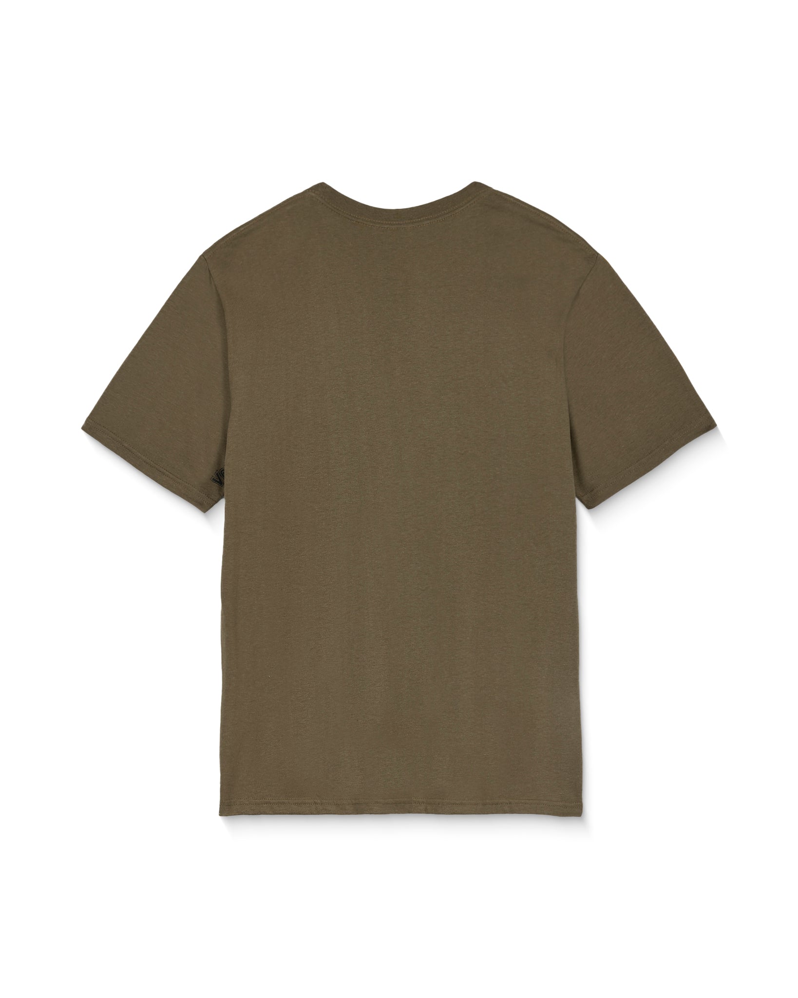 Green t-shirt on a white background