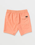 Volcom Mens Center Trunk 17" Boardshorts - Peach - ManGo Surfing