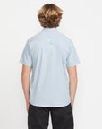 Volcom Mens Everett Oxford Shirt - Wrecked Indigo - ManGo Surfing
