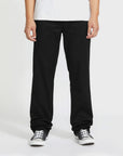 Volcom Mens Frickin Modern Stretch Trousers - Black - ManGo Surfing