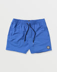 Volcom Mens Lido Solid Trunk 16" Boardshorts - Ultramarine - ManGo Surfing